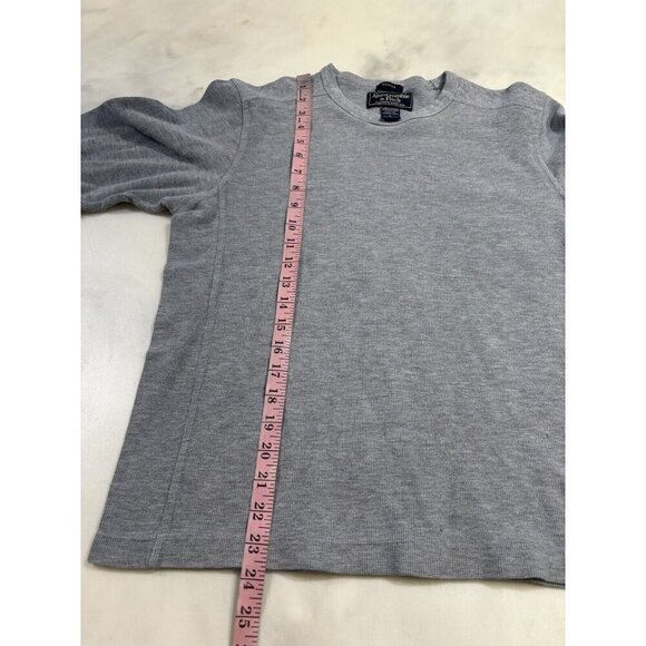 Abercrombie And Fitch Men’s Long Sleeve Gray 100% Cotton Shirt Size L - Picture 7 of 9